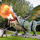Image for article titled The world's largest robot is a 51-foot, fire-breathing DRAGON